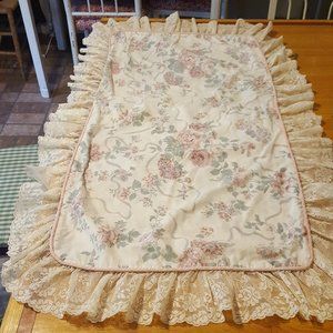 Large Vintage King Size Croscill Elizabeth Pillow Sham
